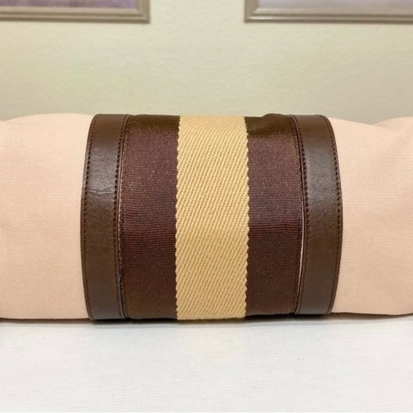 GUCCI Pink Canvas/Leather Handbag 👜 - Picture 9 of 10